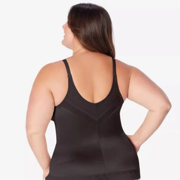 New Ruby Ribbon Pin-Up Lace Cami Black - Picture 3 of 7